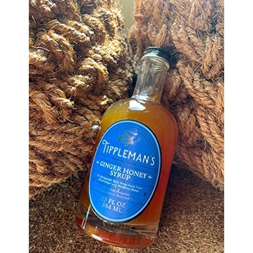 Tipplemans Ginger Honey Syrup - Craft Cocktail Mixer - All Natu...
