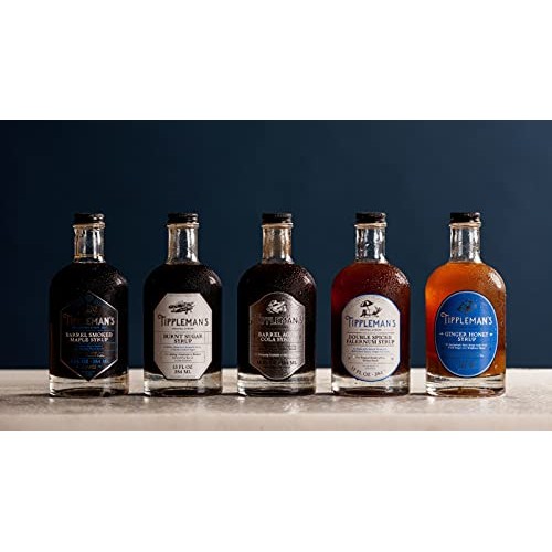 Tipplemans Ginger Honey Syrup - Craft Cocktail Mixer - All Natu...