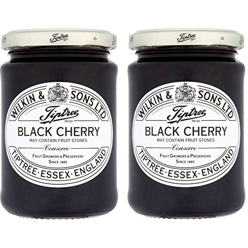 Tiptree Jams Black Cherry Preserve 12Oz Pack Of 2