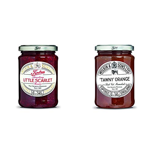 Tiptree Little Scarlet Strawberry Preserve, 12 Ounce Jar &Amp; Tawny