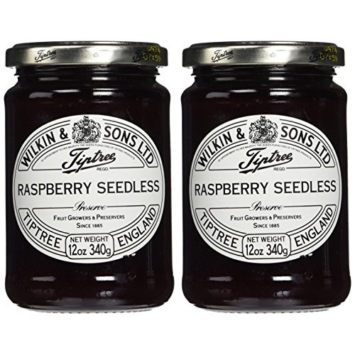 Tiptree Raspberry Seedless Preserve, 12 Ounce Pack Of 2 Jars