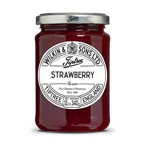 Tiptree Strawberry Preserve, 12 Ounce Jars Pack Of 6