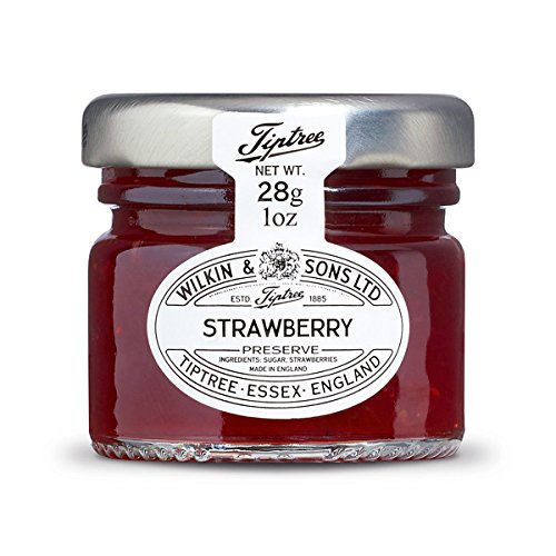 Tiptree Strawberry Preserve Minis, 1 Ounce Pack Of 72