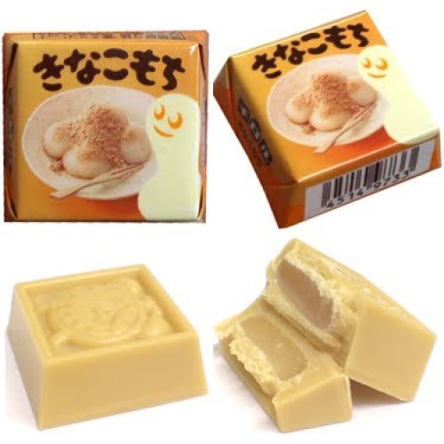 Tirol Kinako Mochi Rice Cake Gummi Soy Flour Chocolate 42G Pack