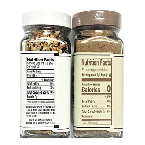 TJ Everything but The Bagel Sesame & Mushroom and Company Multip...