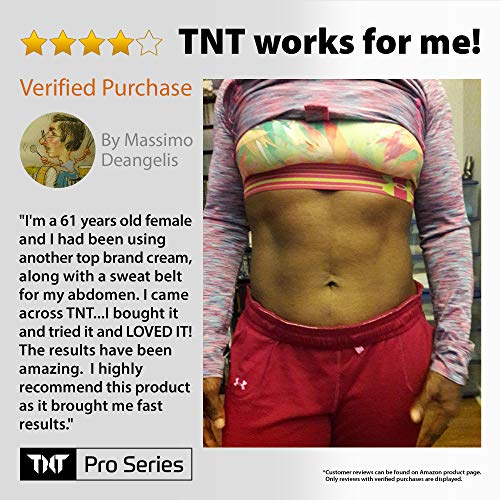 Slimming Cream For Belly With Coconut Oil - Tnt Pro Ignite Sweat