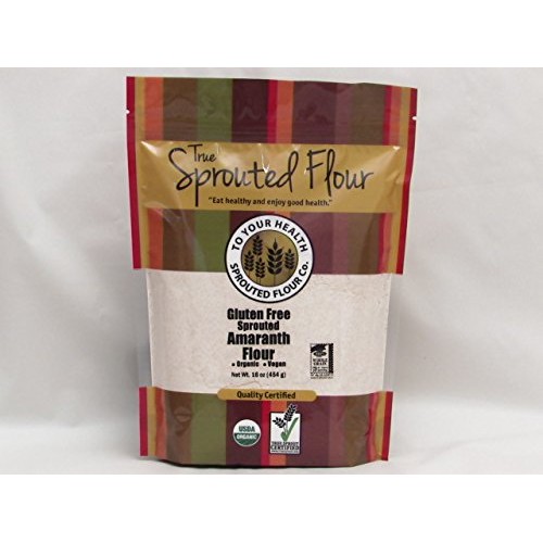 1 lb. Organic, Sprouted Amaranth Flour