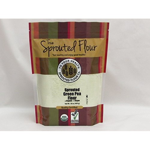 5 lb. Organic Sprouted Green Pea Flour