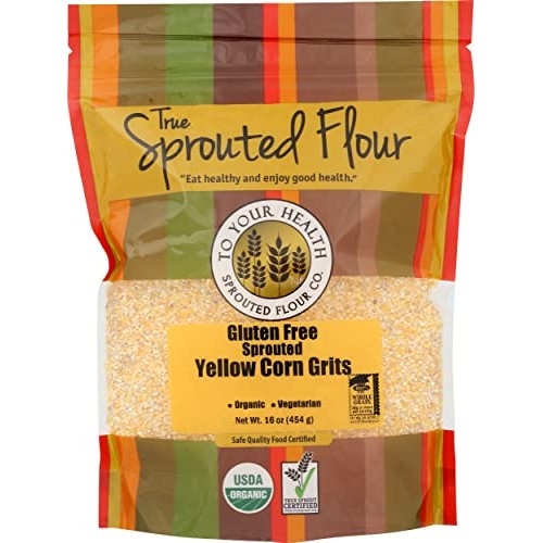 TO YOUR HEALTH SPROUTED FLOUR Organic Sprouted Yellow Corn Grits...
