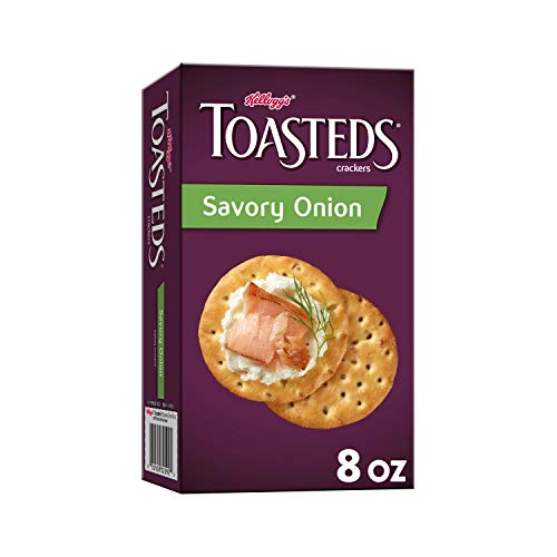 Toasteds Crackers, Toasted Crackers, Party Snacks, Savory Onion,
