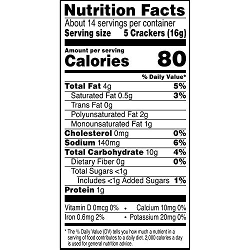 Keebler, Toasteds, Crackers, Toasted Sesame, 8 Oz Boxpack Of 6