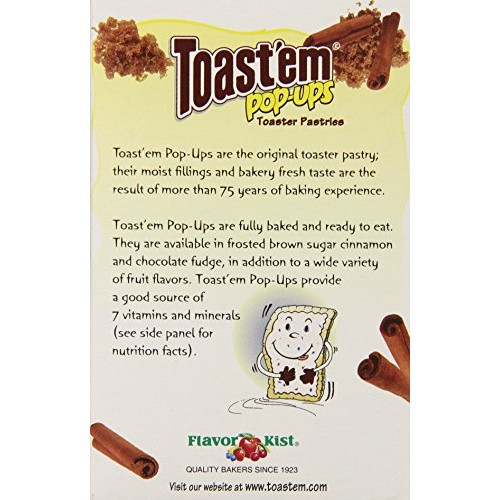 Toastem Pastry Tart, Frosted Brown Sugar Cinnamon, 11 Ounce