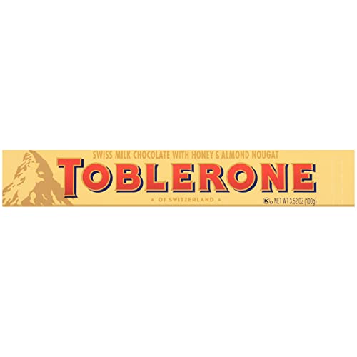 Toblerone Swiss Milk Chocolate With Honey &Amp; Almond Nougat, Easte