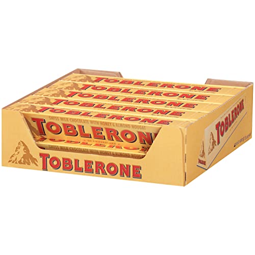 Toblerone Swiss Milk Chocolate With Honey &Amp; Almond Nougat, Easte