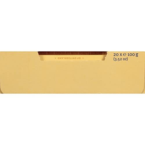 Toblerone Swiss Milk Chocolate With Honey &Amp; Almond Nougat, Easte