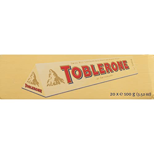 Toblerone Swiss Milk Chocolate With Honey &Amp; Almond Nougat, Easte