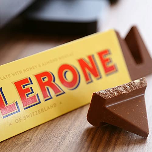 Toblerone Swiss Milk Chocolate With Honey &Amp; Almond Nougat, Easte