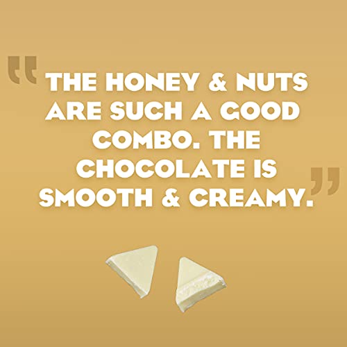 Toblerone Swiss White Chocolate Bars With Honey &Amp; Almond Nougat,