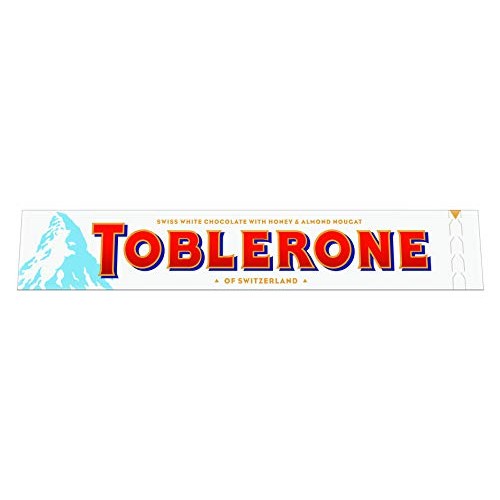 Toblerone White Chocolate, 3.52-Ounce Bars Pack of 12