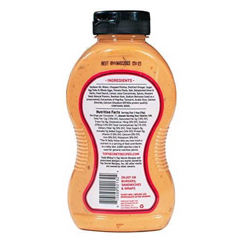 Todd Wilburs Top Secret Recipes Burger Secret Spread Like In-N...