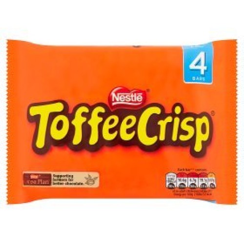 Original Toffee Crisp Chocolate Bar Imported From The UK England