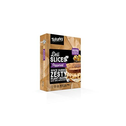 Tofurky Peppered Deli Slice, 5.5 Ounce -- 6 Per Case.