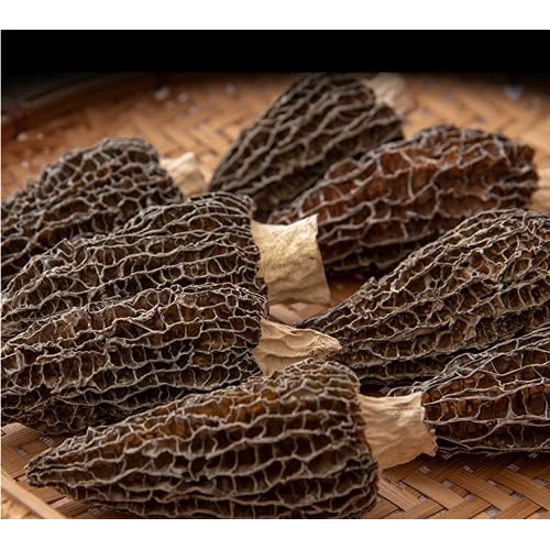 Tokass Dried Morel Mushrooms, Wild Morel Nature Fine Gourmet Foo