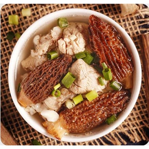 Tokass Dried Morel Mushrooms, Wild Morel Nature Fine Gourmet Foo