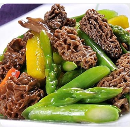 Tokass Dried Morel Mushrooms, Wild Morel Nature Fine Gourmet Foo
