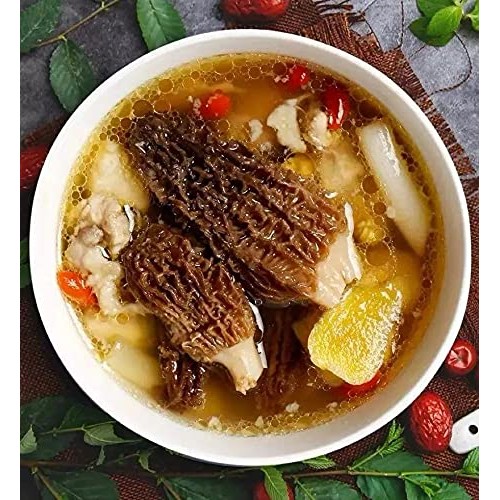 Tokass Dried Morel Mushrooms, Wild Morel Nature Fine Gourmet Foo