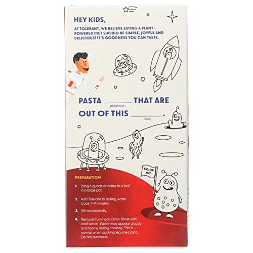 Tolerant Foods Organic Galaxy Red Lentils, 8 Oz