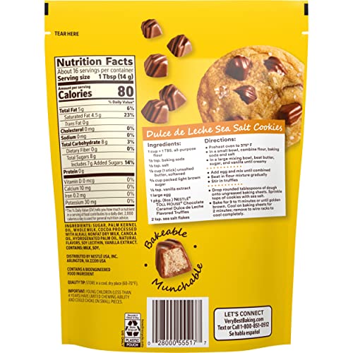 Nestle Toll House Chocolate Caramel Dulce de Leche Flavored Baki...