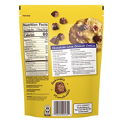Nestle Toll House Chocolate Lava Cake Flavored Baking Truffles, ...