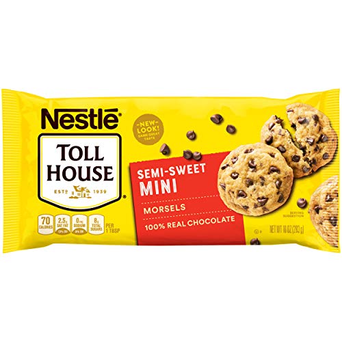 Nestle Toll House, Semi-Sweet Chocolate Chip Mini Morsels, 10 Oz