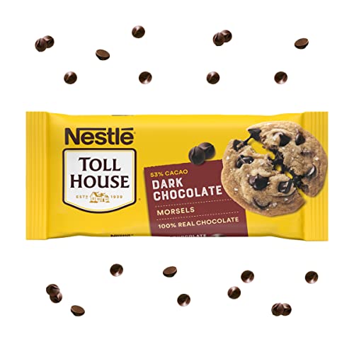 Toll House Dark Chocolate Morsels, 10-Ounce Pack of 6