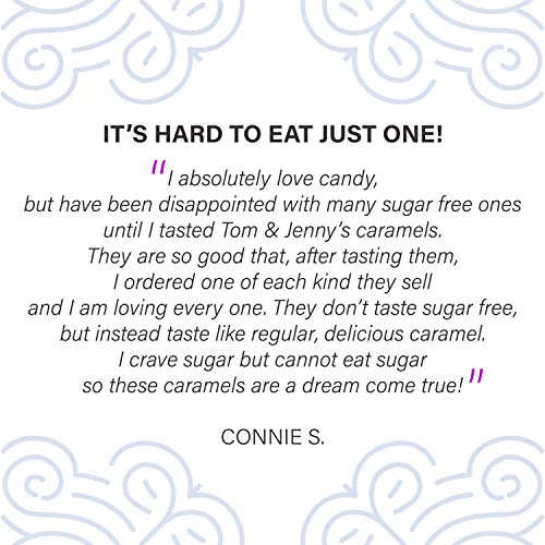 Tom &Amp; Jennys Sugar Free Soft Caramel Candy With Sea Salt And Va