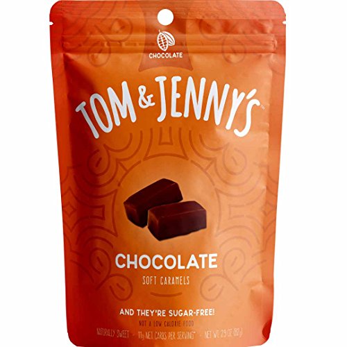 Tom &Amp; Jennys Sugar Free Soft Caramel Candy With Chocolate And S