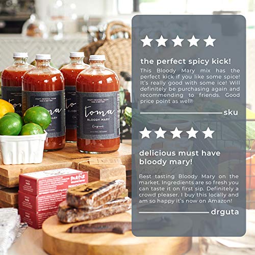 Bloody Mary Mix Mild, Gluten Free, Low Carb, Keto Friendly, Low