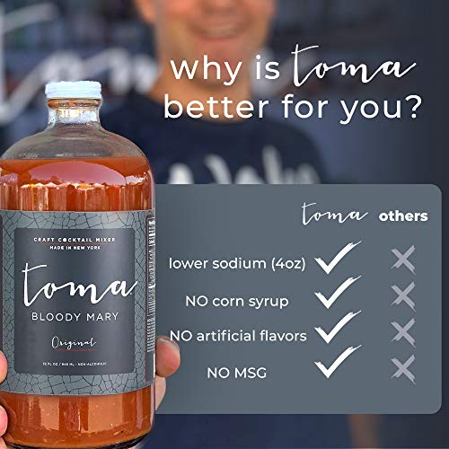 Bloody Mary Mix Original, Gluten Free, Vegan, Low Carb, Keto Fri