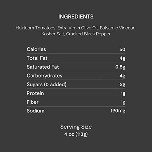 Tomato Bliss Fire Roasted Tomatoes, 2 Pack Gourmet Heirloom Toma...