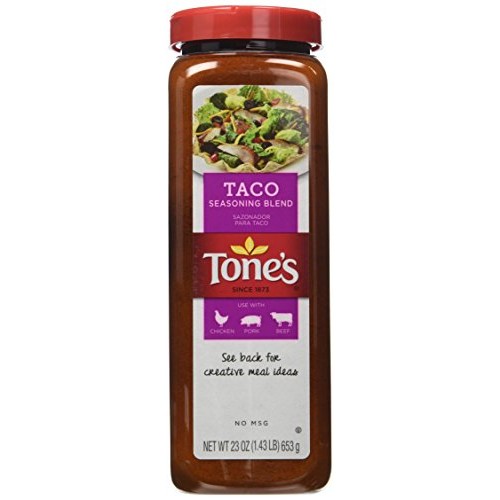 Tones Spices Taco Seasoning Traditional Blend For Mexican Dishe Tones Spices Taco Seasoning Traditional Blend For Mexican Dishe