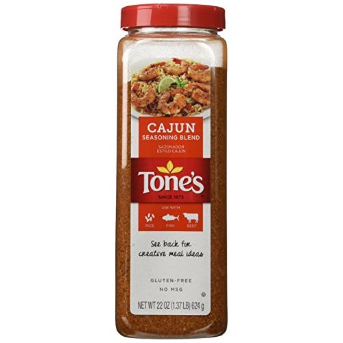 Tones Cajun Seasoning - 22 Oz. Shaker
