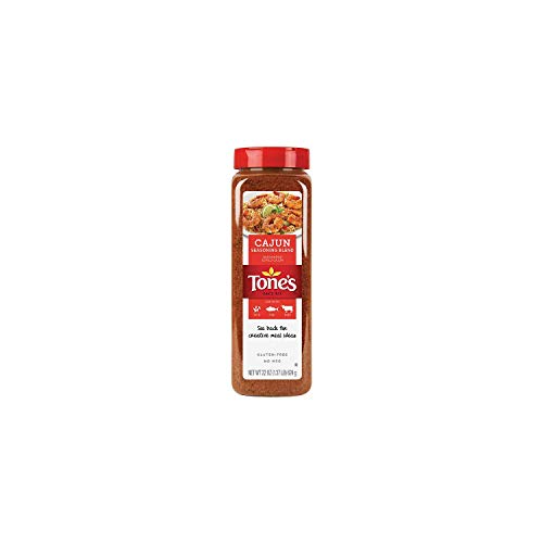 Tones Cajun Seasoning -Value 2 Pack 22 Oz. Each Shaker