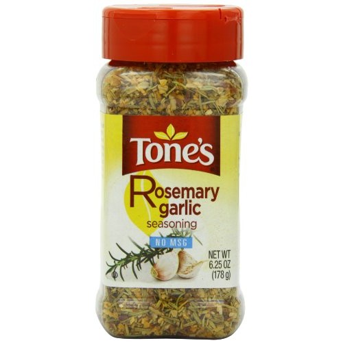 Tones Seasoning, Rosemary Garlic, 6.25 Ounce