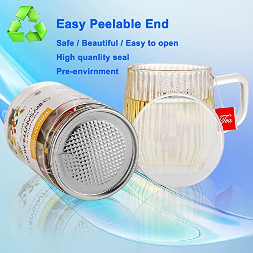 10g×12Bags Chrysanthemum Cassia Seed Herbal Tea Bag, Goji-Berr...