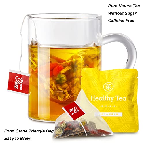 Chrysanthemum Wolfberry Cassia Seeds Herbal Tea Bags, 5.64OZ 16...