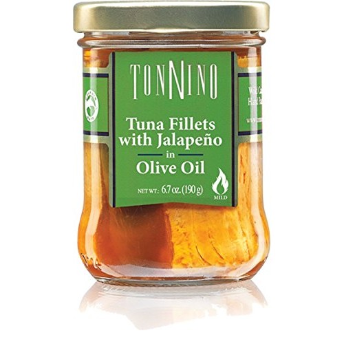 Tonnino Tuna Fillets In Olive Oil With Jalapeno Pack Of 6