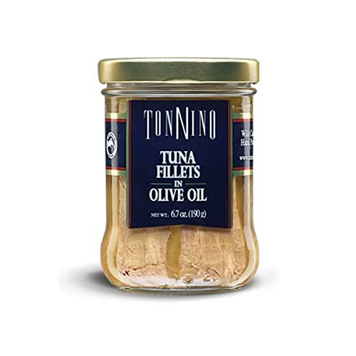 Tonnino Tuna Fillets Low Calorie And Gluten Free Yellowfin Jarre