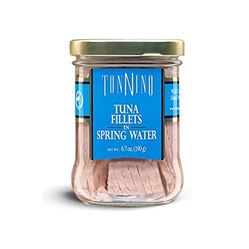 Tonnino Tuna Fillets Low Calorie And Gluten Free Yellowfin Jarre