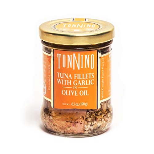 Tonnino Tuna Fillets Low Calorie And Gluten Free Yellowfin Jarre